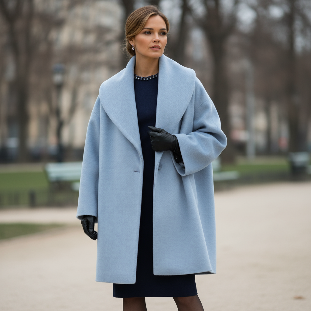 Tailored Longline Coat Stylish for Women | Vivienne