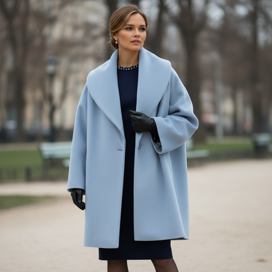 Tailored Longline Coat Stylish for Women | Vivienne