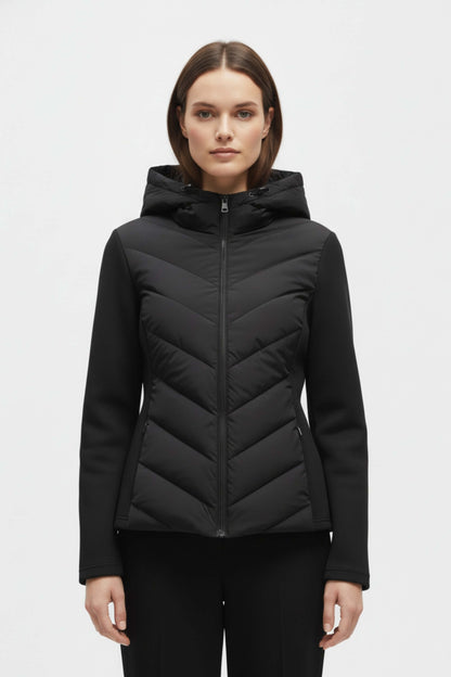 Classic timeless puffer jacket for women -1