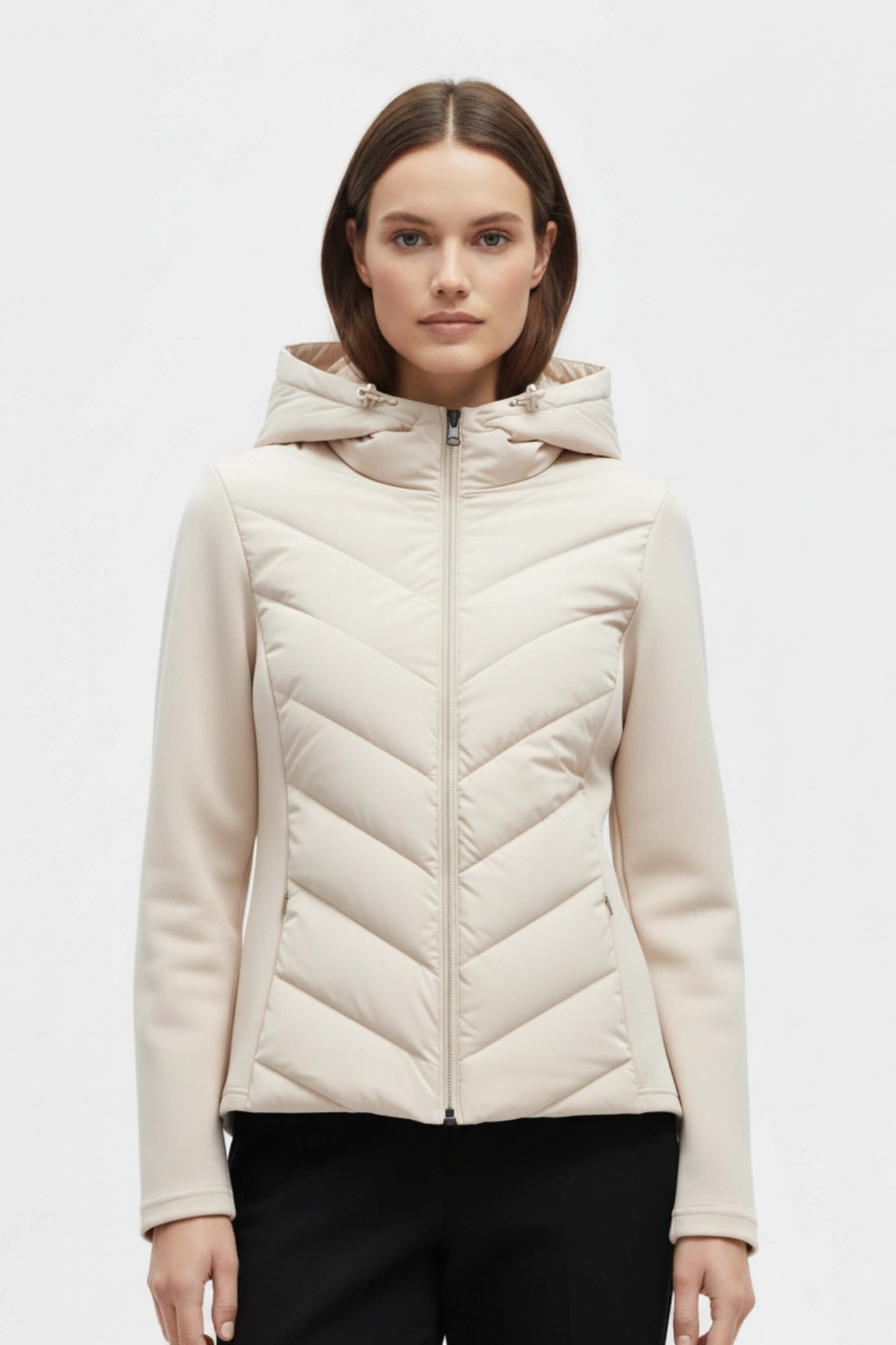 Classic timeless puffer jacket for women -6
