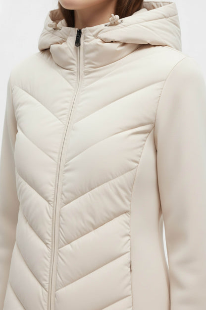 Classic timeless puffer jacket for women -7