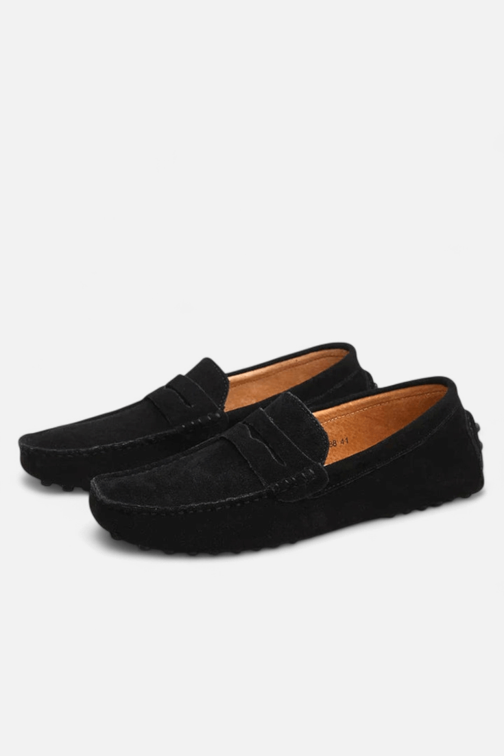 Classic slip-on loafers with refined silhouette for men | Caurelle