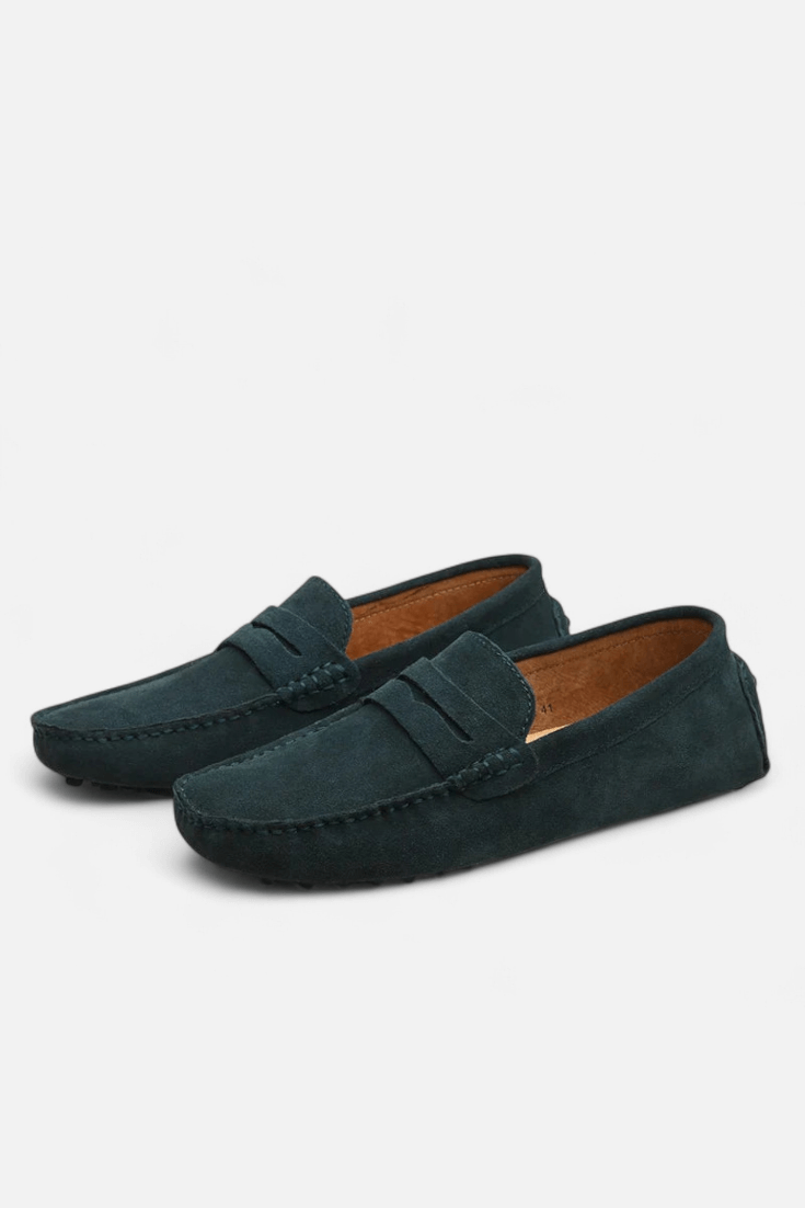 Classic slip-on loafers with refined silhouette for men | Caurelle
