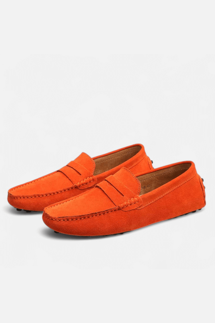 Classic slip-on loafers with refined silhouette for men | Caurelle