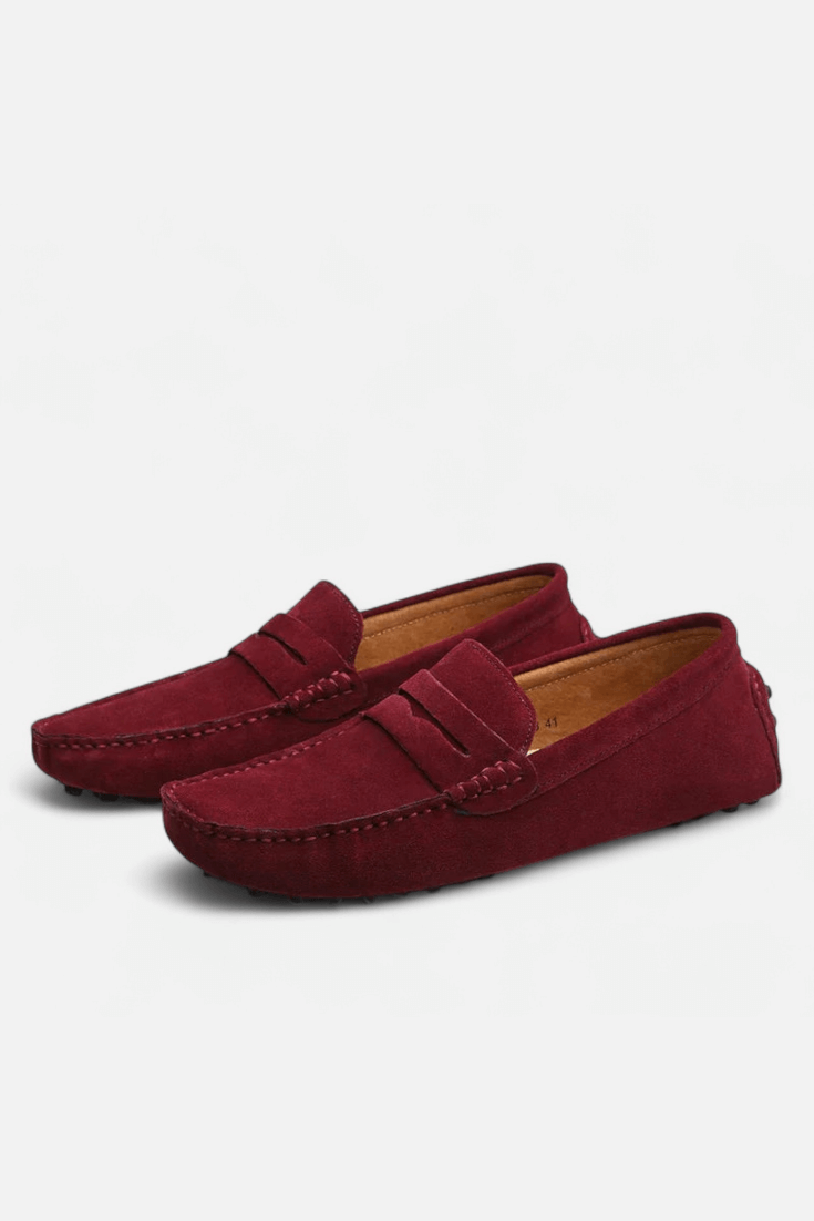 Classic slip-on loafers with refined silhouette for men | Caurelle