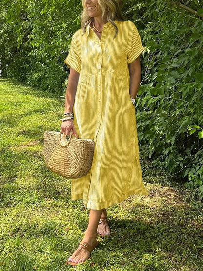 Classic everyday elegant maxi dress for women | Ruby -2