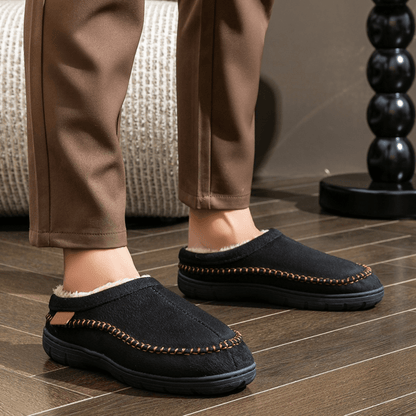 Lined Moccasin Style Slippers Cozy For Men | Coren