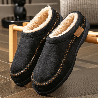 Lined Moccasin Style Slippers Cozy For Men | Coren