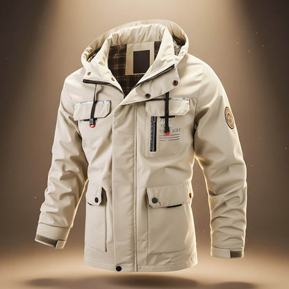 Warm hooded everyday jacket for men | Explorer - 1