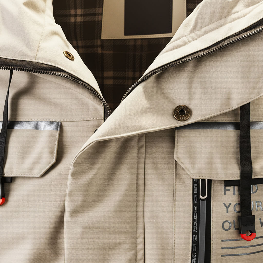 Warm hooded everyday jacket for men | Explorer - 8