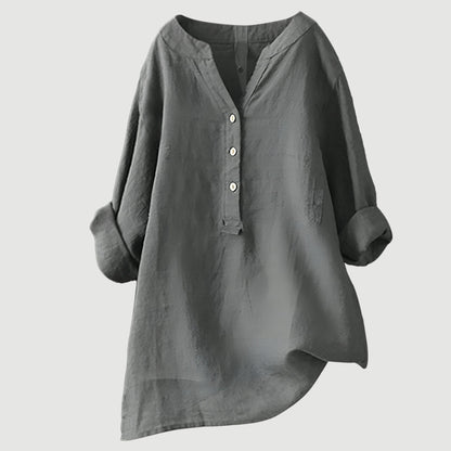 Elegant relaxed everyday blouse for women | Finley & Family - 3