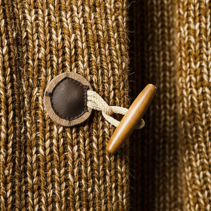 Cosy hooded knit cardigan for men | Adrian - 7