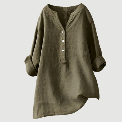 Elegant relaxed everyday blouse for women | Finley & Family - 8