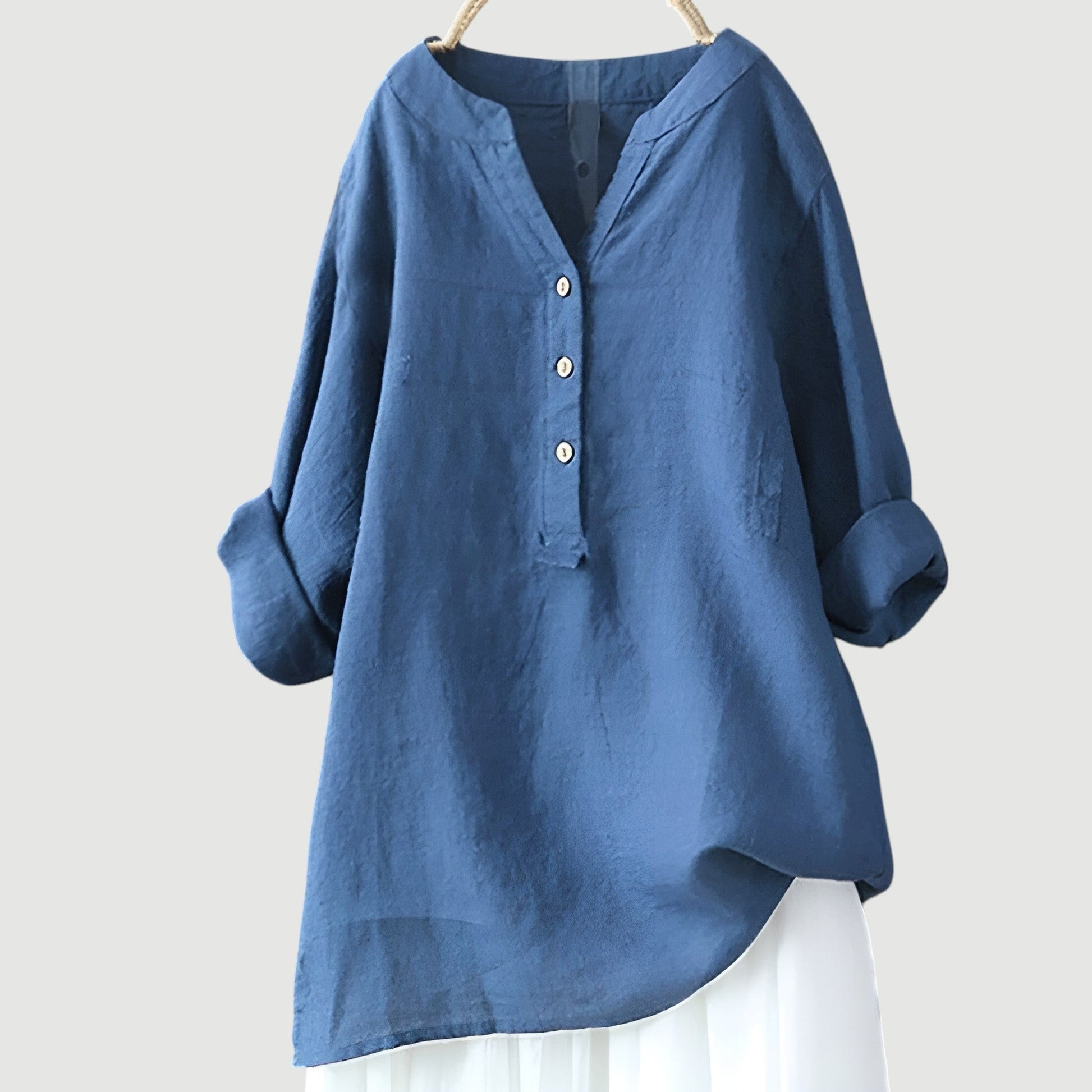 Elegant relaxed everyday blouse for women | Finley & Family - 9