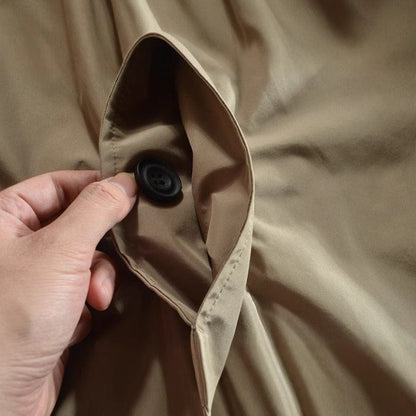 Elegant double-breasted wool coat for men | Arlis -7
