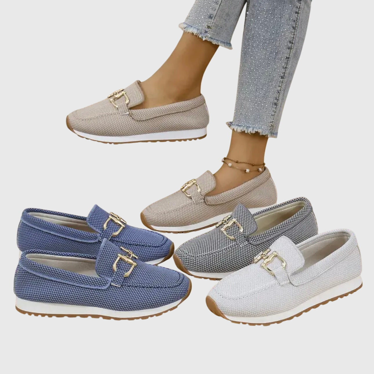 Comfortable orthopedic slip-on loafers for women | Susana - 10