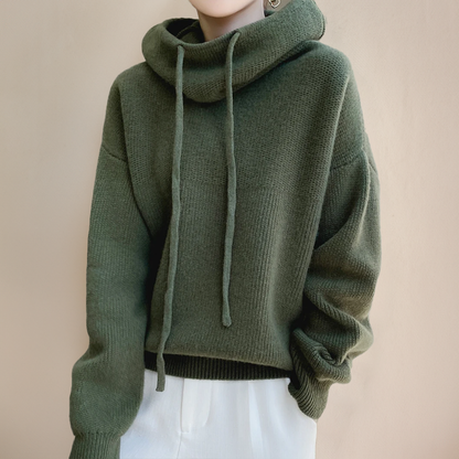 Cosy everyday turtleneck classic jumper for women | Ysella -2