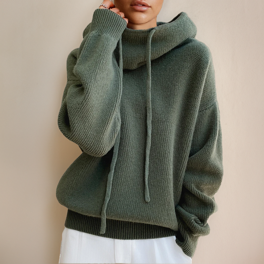 Cosy everyday turtleneck classic jumper for women | Ysella -1