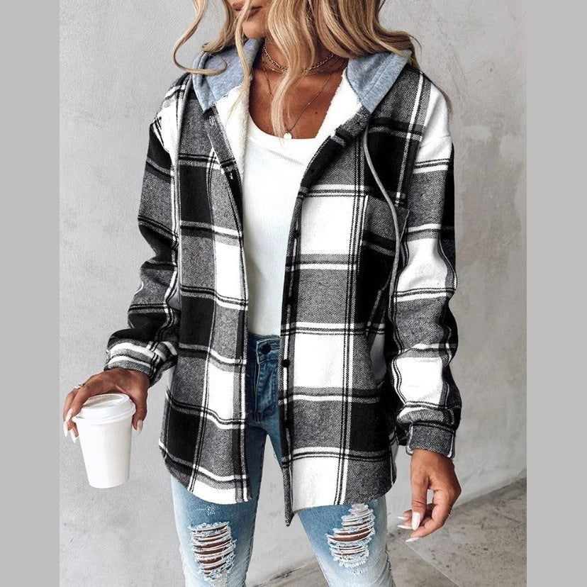 Cosy everyday casual relaxed jacket for women | Maisie -5