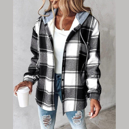 Cosy everyday casual relaxed jacket for women | Maisie -5