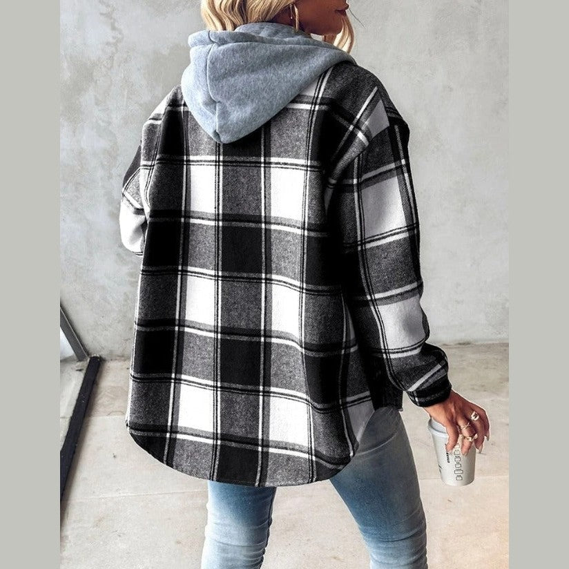 Cosy everyday casual relaxed jacket for women | Maisie -6