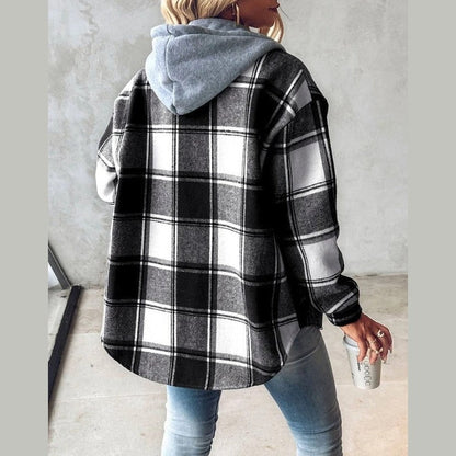 Cosy everyday casual relaxed jacket for women | Maisie -6