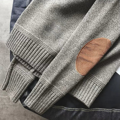 Alpine Inspired Knit Sweater Cozy For Men | Aldric