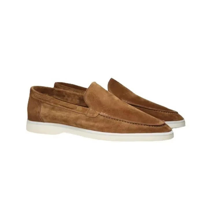 Smart suede slip-on loafers for men - 10
