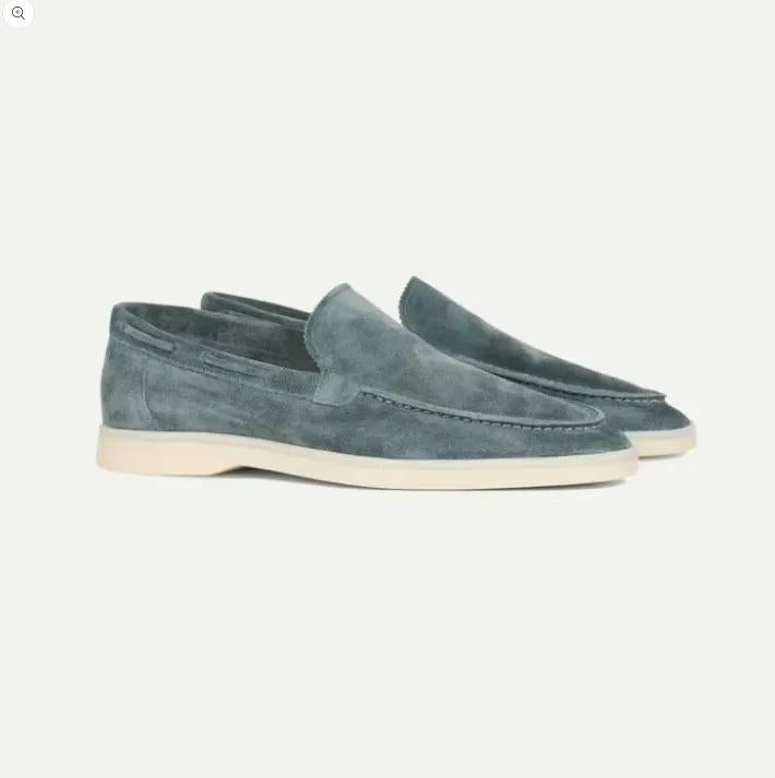 Smart suede slip-on loafers for men - 3
