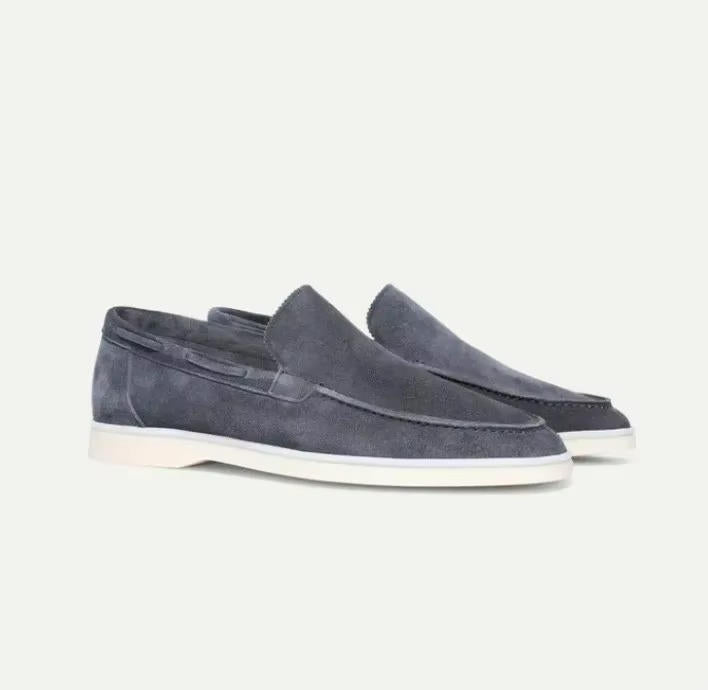 Smart suede slip-on loafers for men - 5