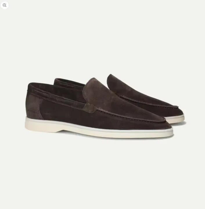 Smart suede slip-on loafers for men - 9