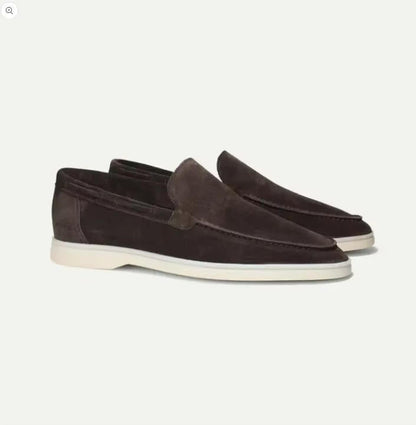 Smart suede slip-on loafers for men - 9