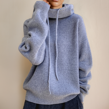 Cosy everyday turtleneck classic jumper for women | Ysella -5