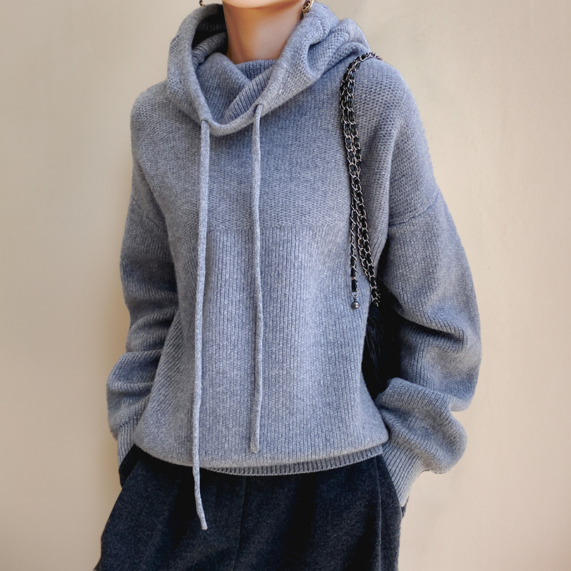 Cosy everyday turtleneck classic jumper for women | Ysella -3