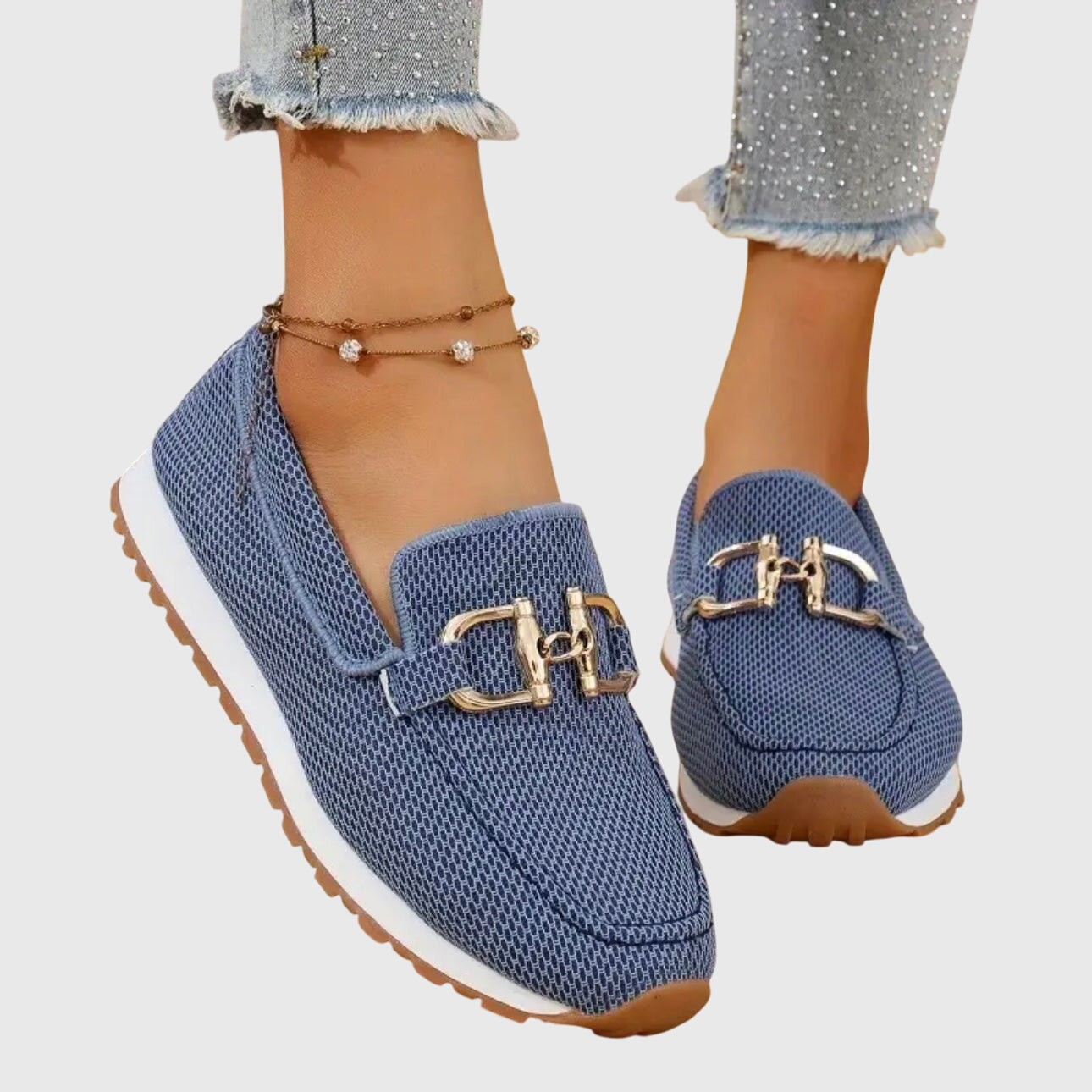 Classic orthopedic everyday loafer trainers for women | Selene -3