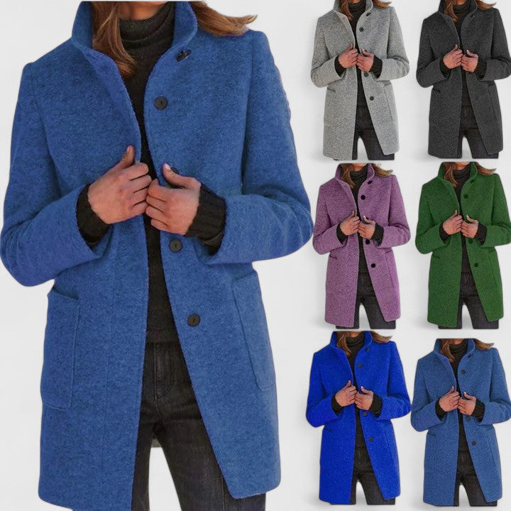 Classic Mid Length Coat Stylish For Women | Ardelia