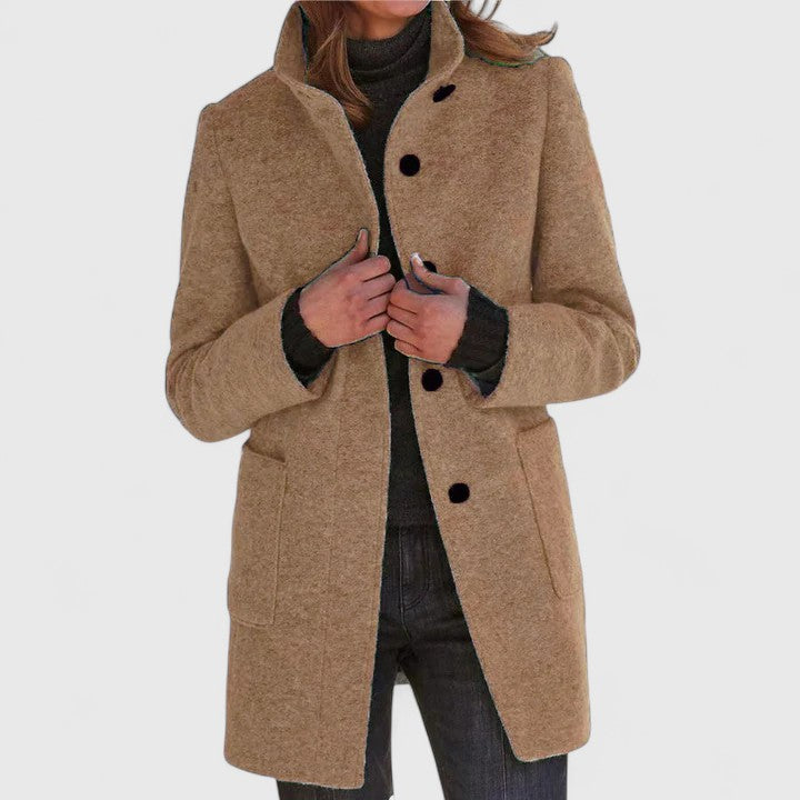 Classic Mid Length Coat Stylish For Women | Ardelia
