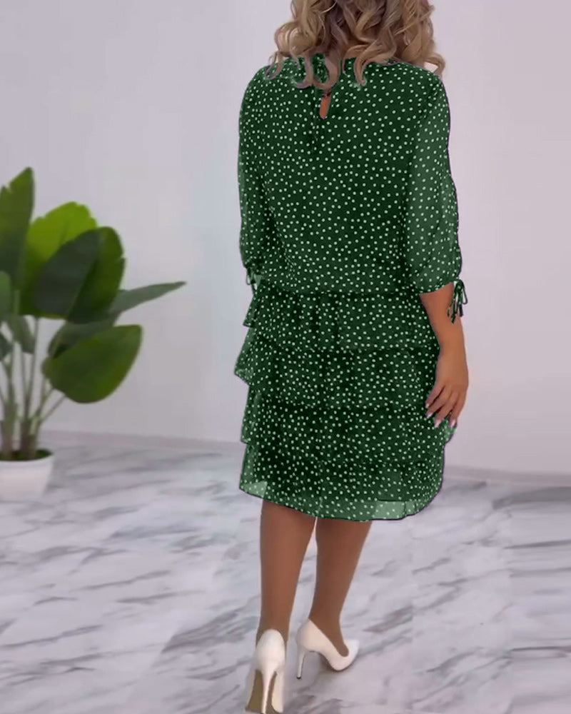 Cosy elegant winter knit dress for women | AUTERELLE - 12