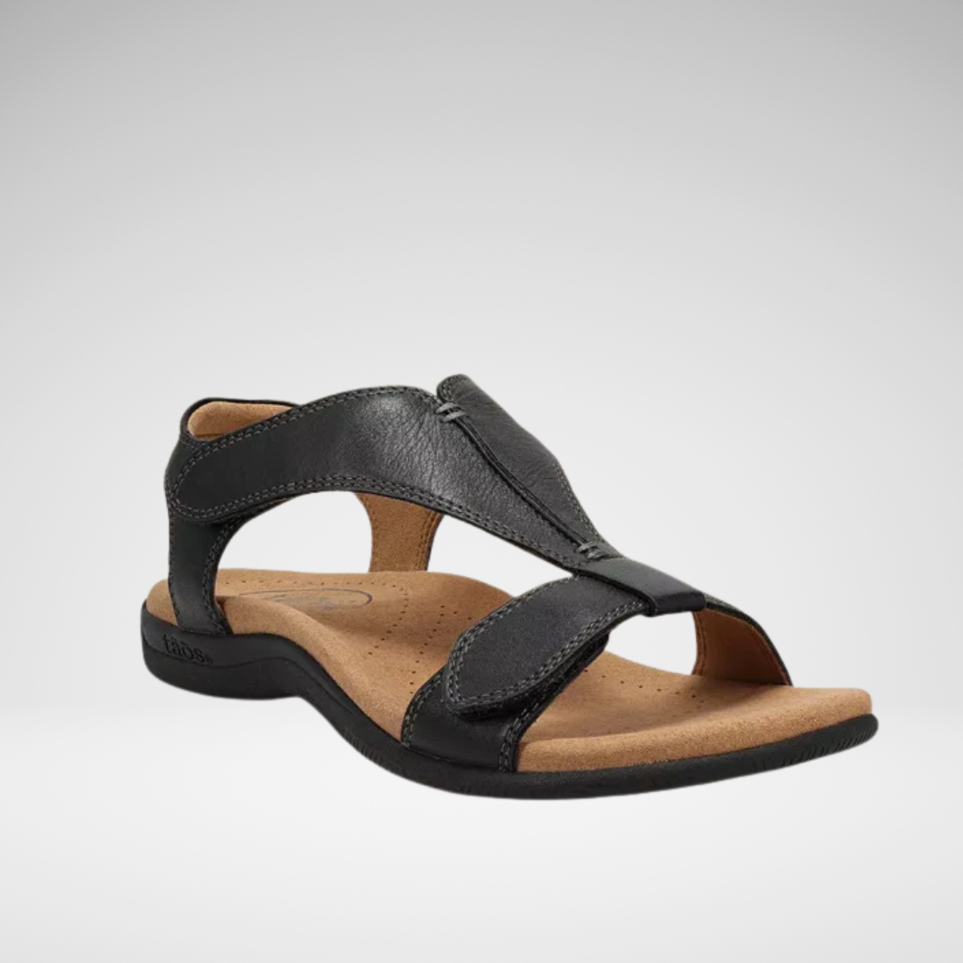 Elegant orthopedic autumn everyday sandals for women | Finola -1