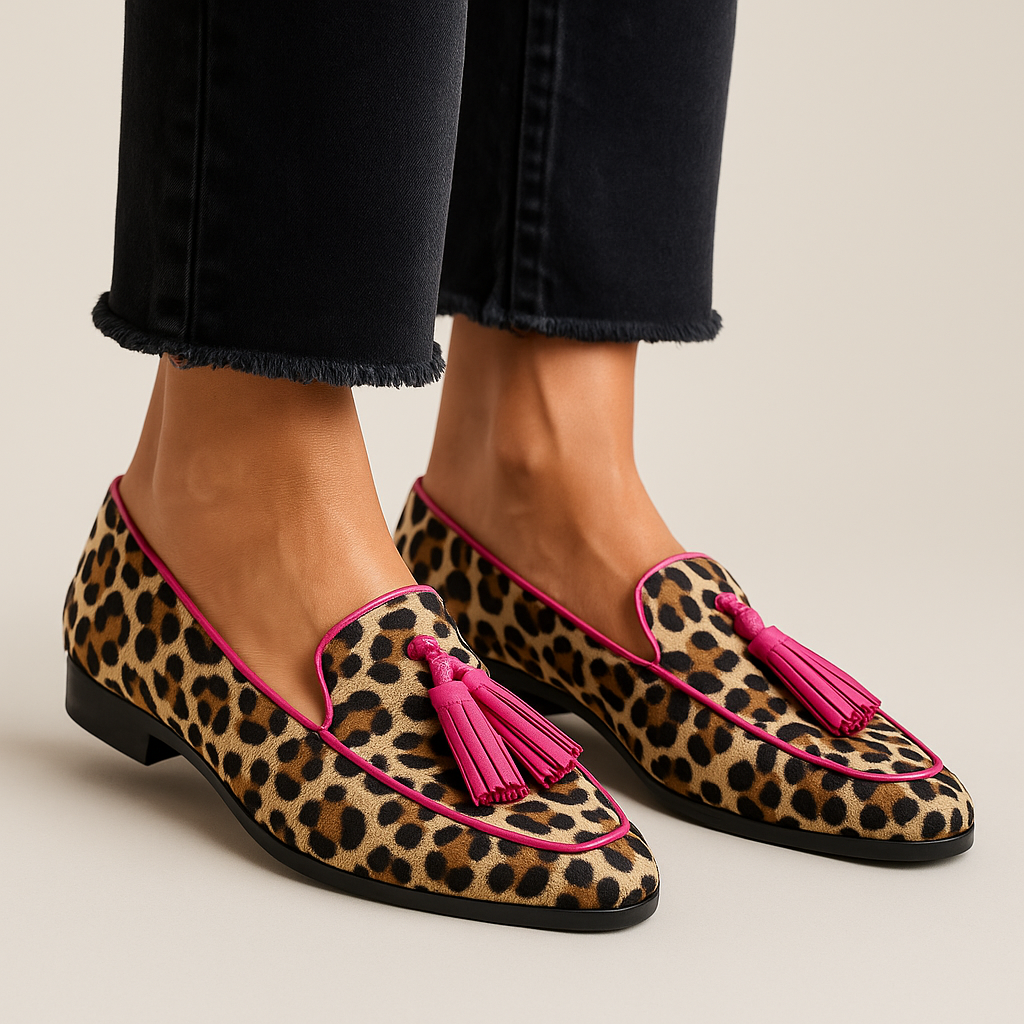 Stylish tassel detail loafers for women | Lana -1