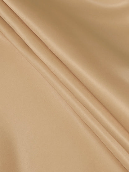 A-line high-waist pleated V-neck solid maxi dress for women - 11