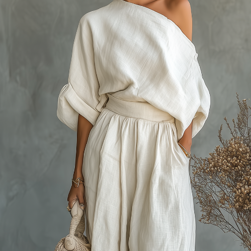 Relaxed boho backless everyday romper for women | JOVA - 3
