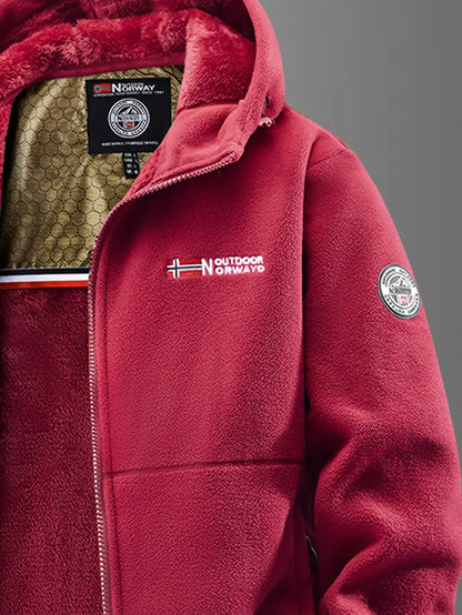 Warm lightweight fleece jacket for men | NATHANIEL - 6