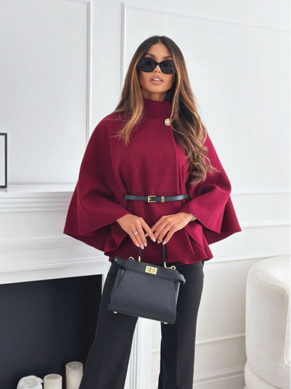 Chic belted butterfly casual jacket for women | Lea -4