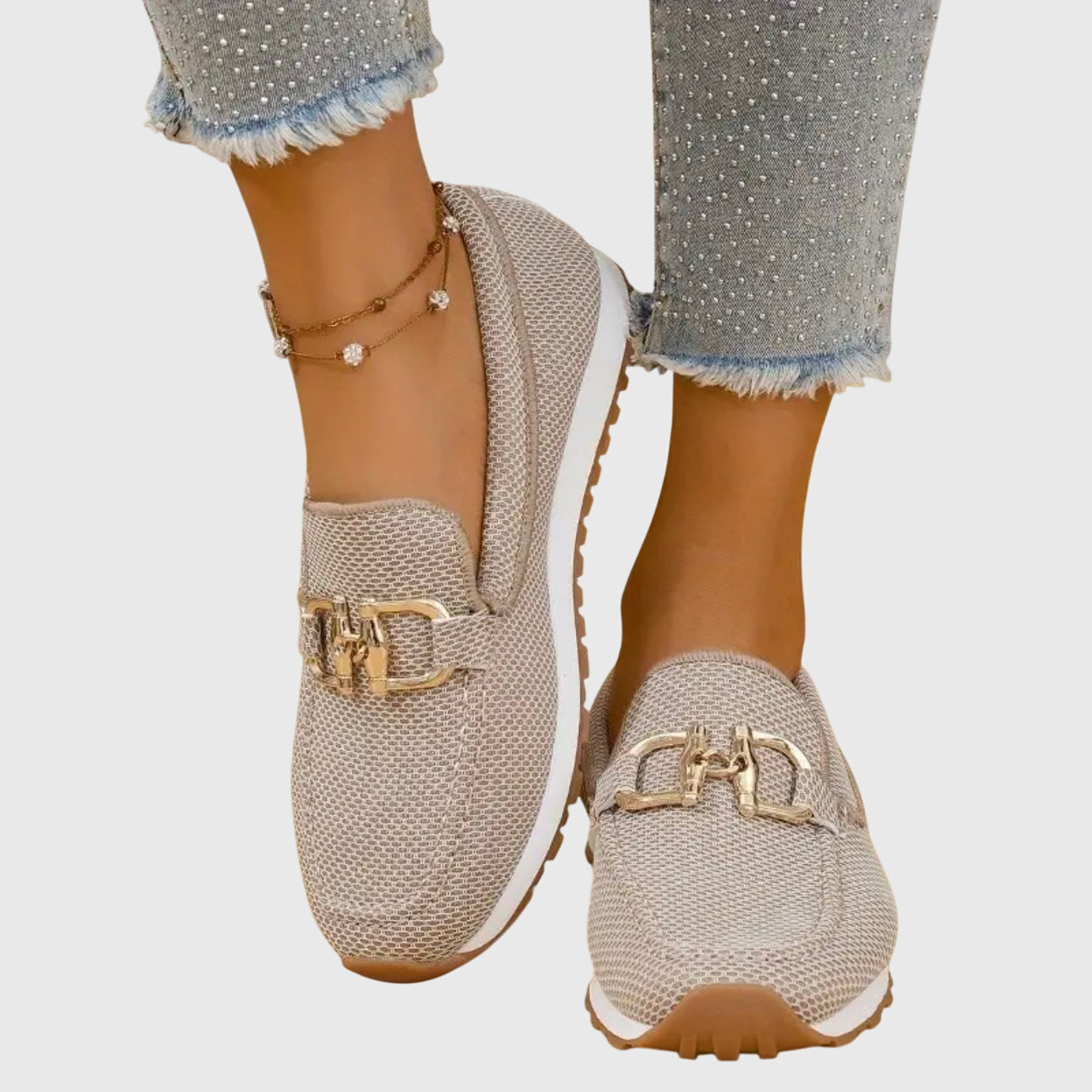 Classic orthopedic everyday loafer trainers for women | Selene -1