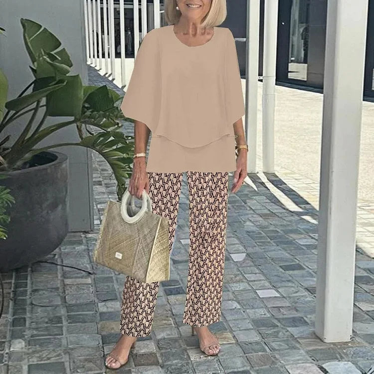 Classic matching co-ord set for women | Genevieve -7