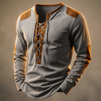 Classic henley everyday shirt for men | Dean - 2