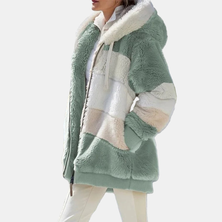 Classic everyday casual warm jacket for women | Vivienne -14