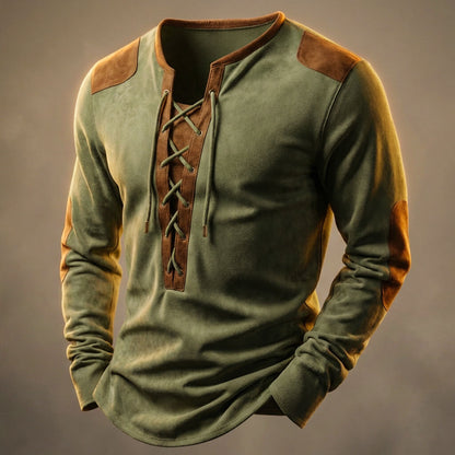 Classic henley everyday shirt for men | Dean - 4