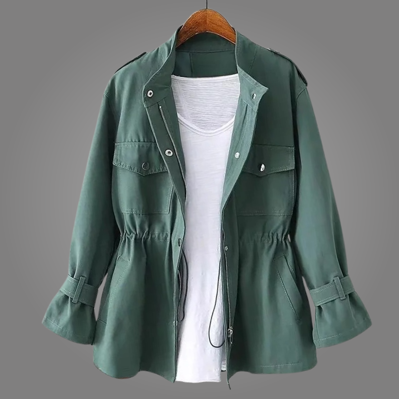 Tailored Button Front Overcoat Stylish For Women | Celeste